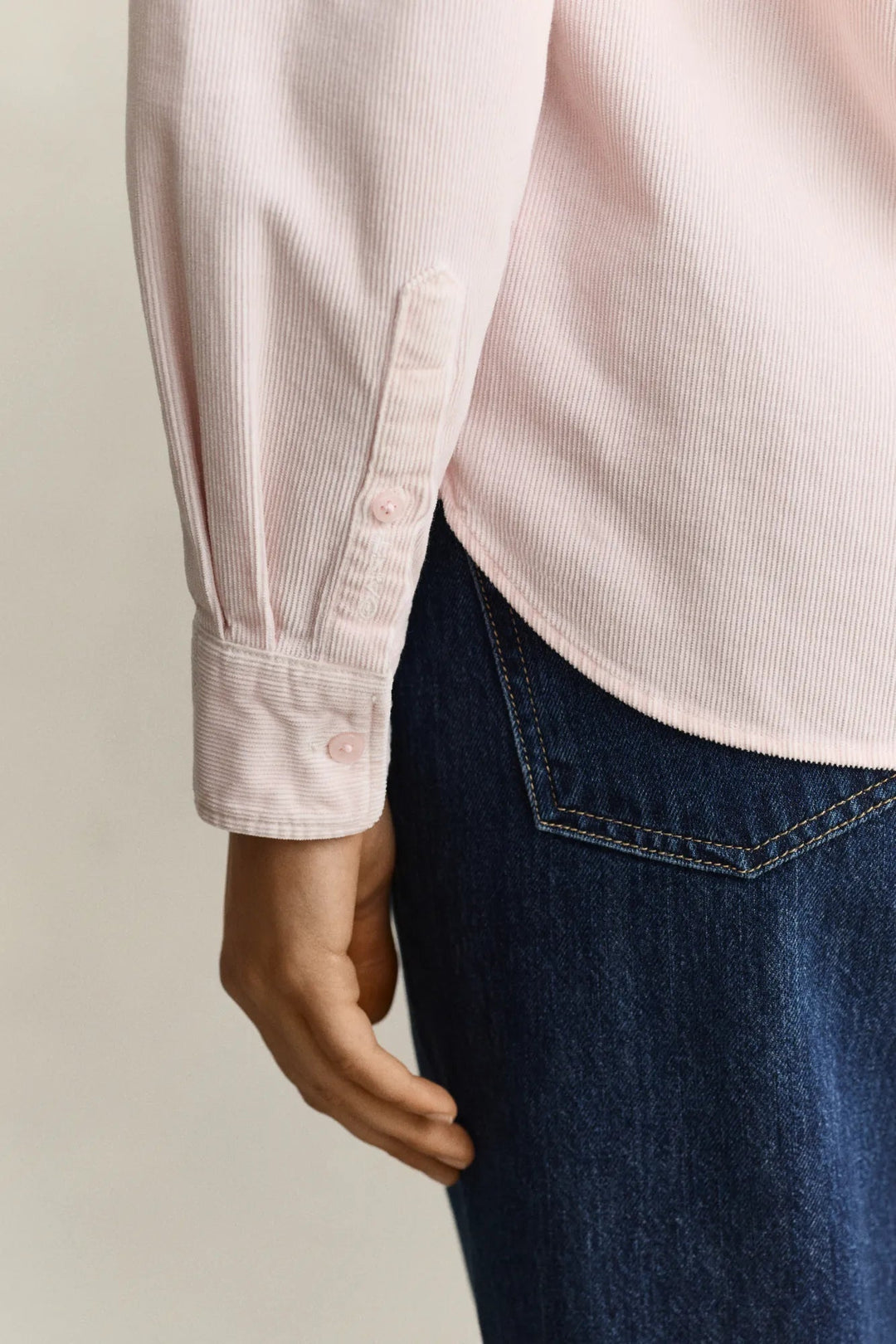 Reg Cordroy Shirt Refined Pink | Skjorter og bluser | Smuk