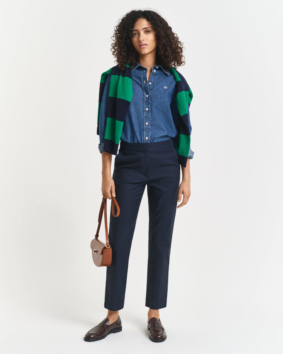 Reg Denim Shirt Indigo | Skjorter og bluser | Smuk - Dameklær på nett