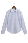 Regular Fit Classic Poplin Striped Shirt Perfect Blue