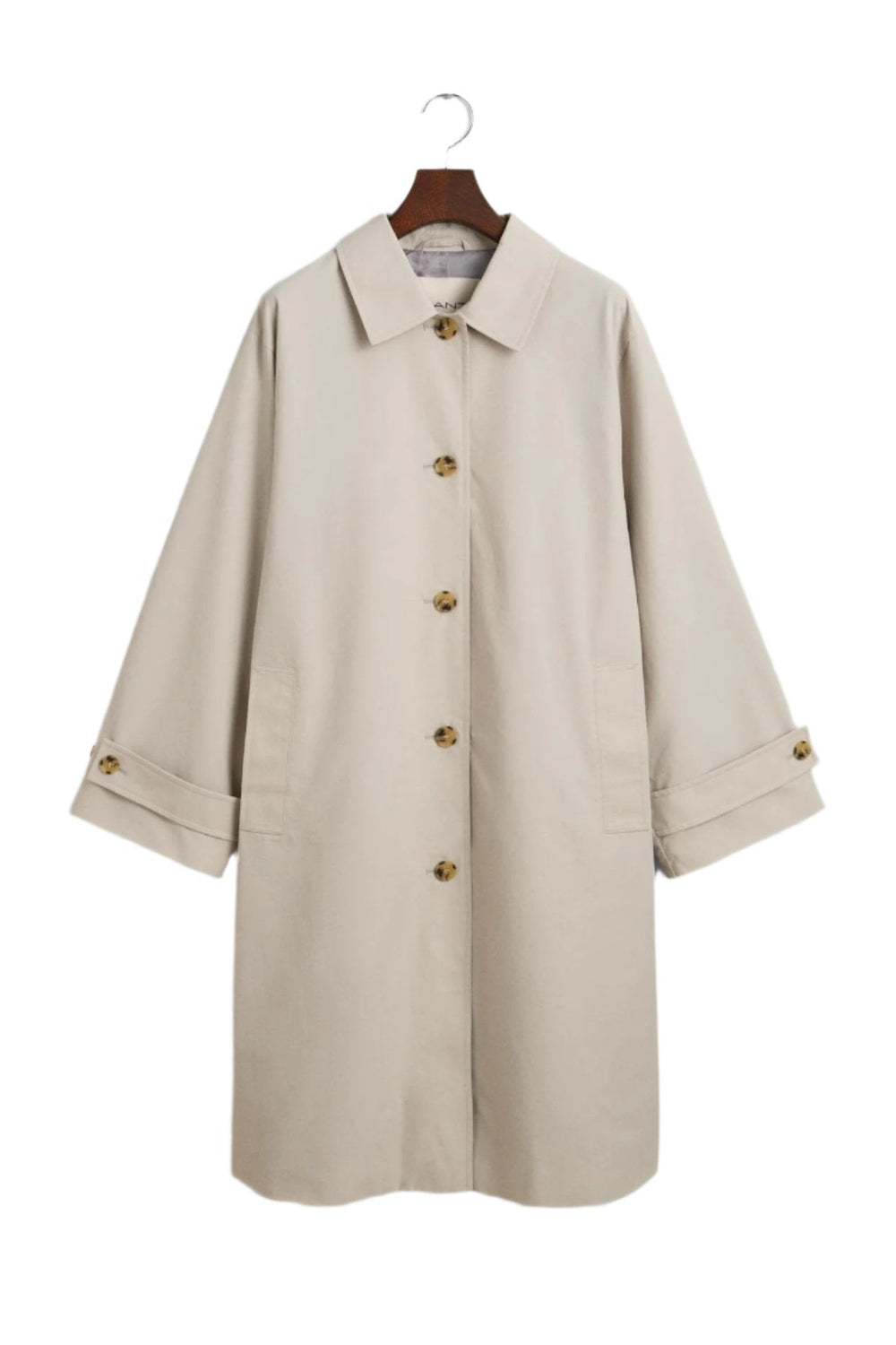 Relaxed Fit Car Coat Cloudy Grey | Yttertøy | Smuk - Dameklær på nett