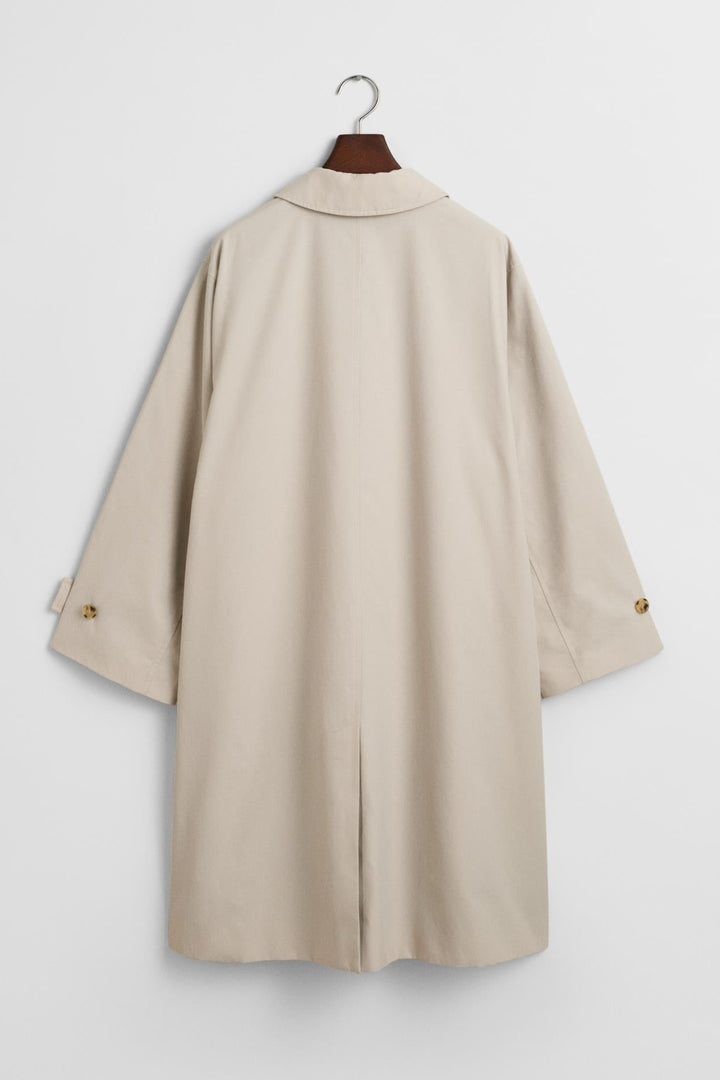 Relaxed Fit Car Coat Cloudy Grey | Yttertøy | Smuk - Dameklær på nett