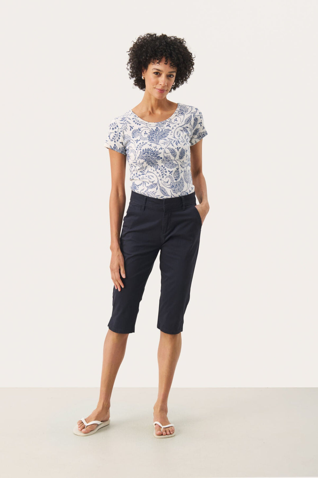 Renatapw Pants Dark Navy | Bukser | Smuk - Dameklær på nett