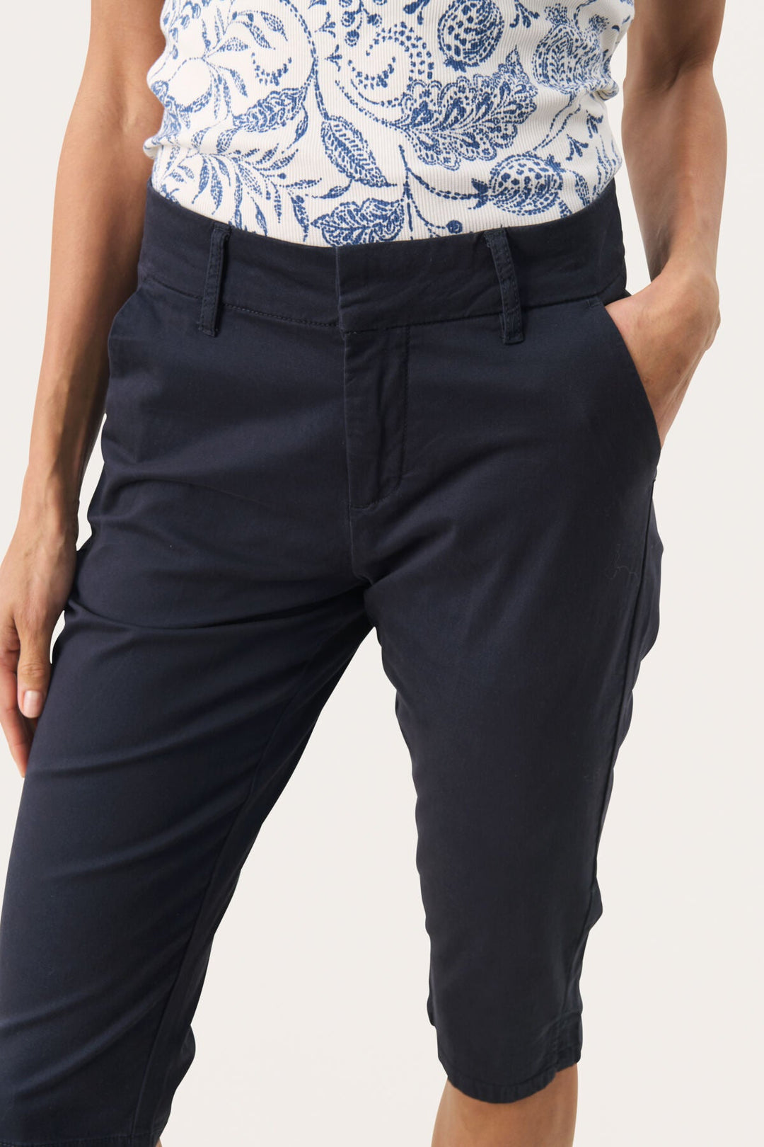 Renatapw Pants Dark Navy | Bukser | Smuk - Dameklær på nett