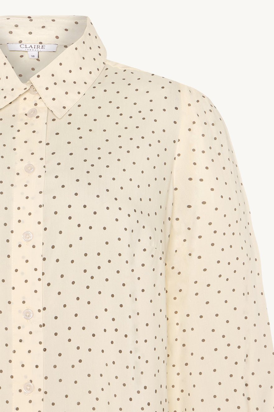 Rhona Shirt Gardenia | Skjorter og bluser | Smuk