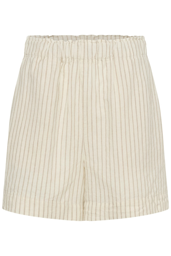 Rigge Shorts Neutral Stripe | Shorts | Smuk