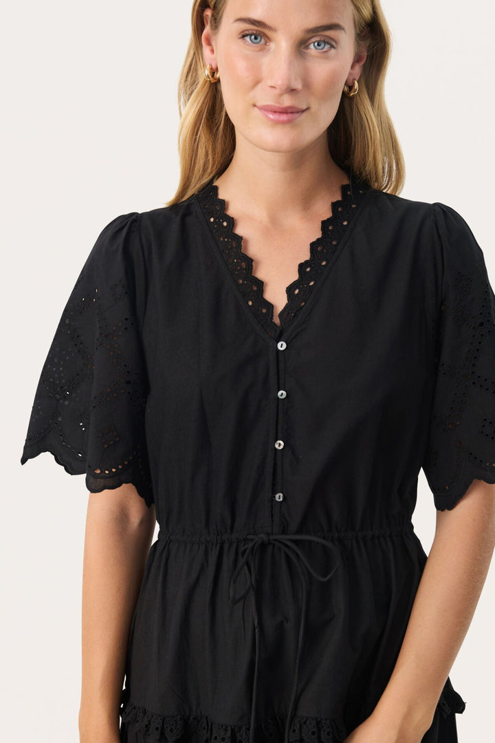 Rikkemaipw Dress Black | Kjoler | Smuk - Dameklær på nett