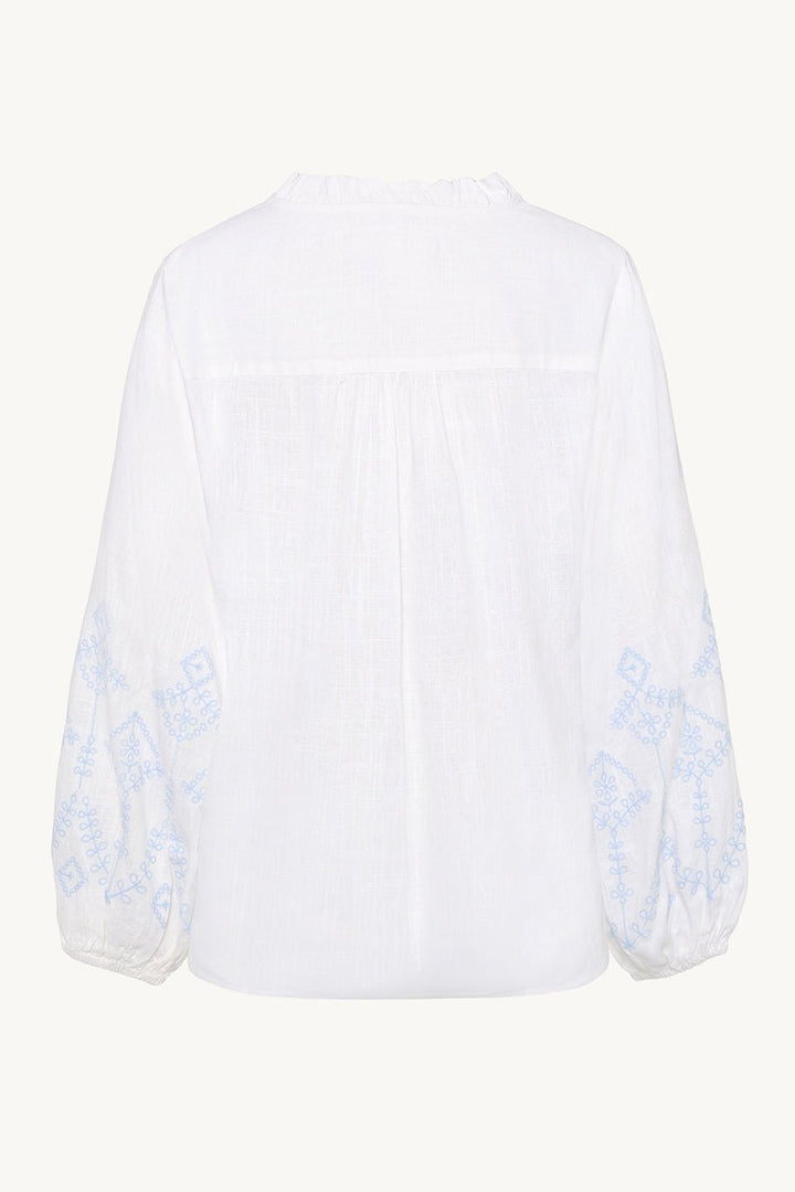 Rilla Blouse White | Skjorter og bluser | Smuk - Dameklær på nett