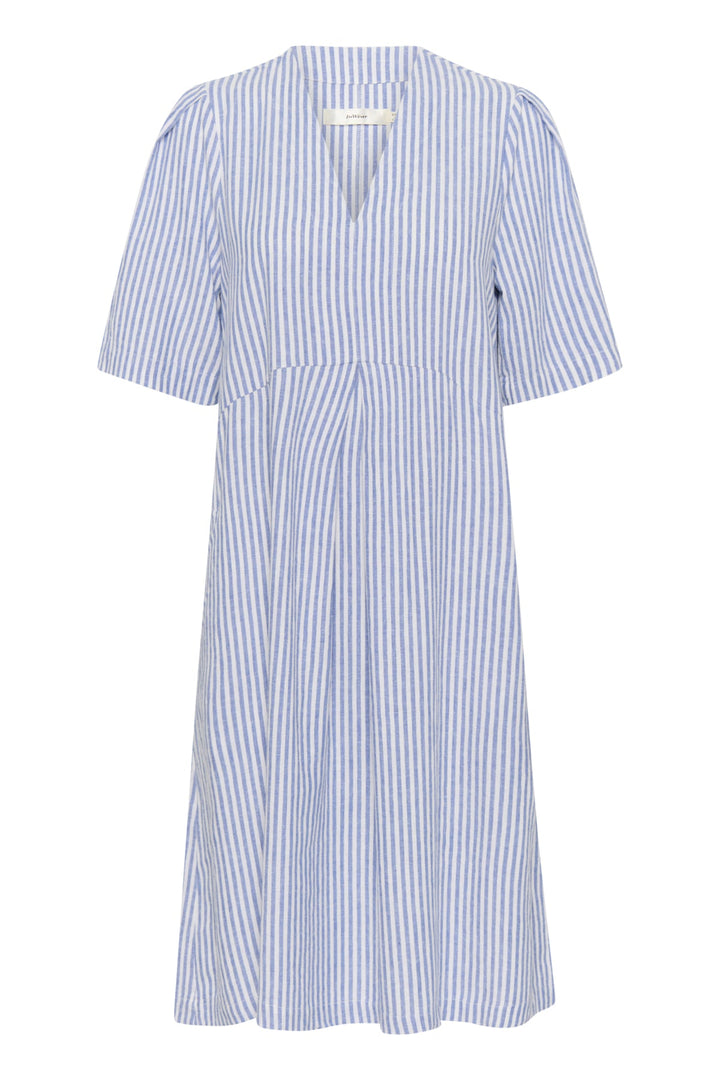 Rimoneiw Short Dress Blue / White | Kjoler | Smuk - Dameklær på nett