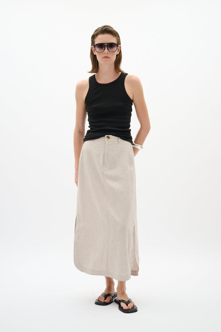 Rimoneiw Skirt Ecru | Skjørt | Smuk