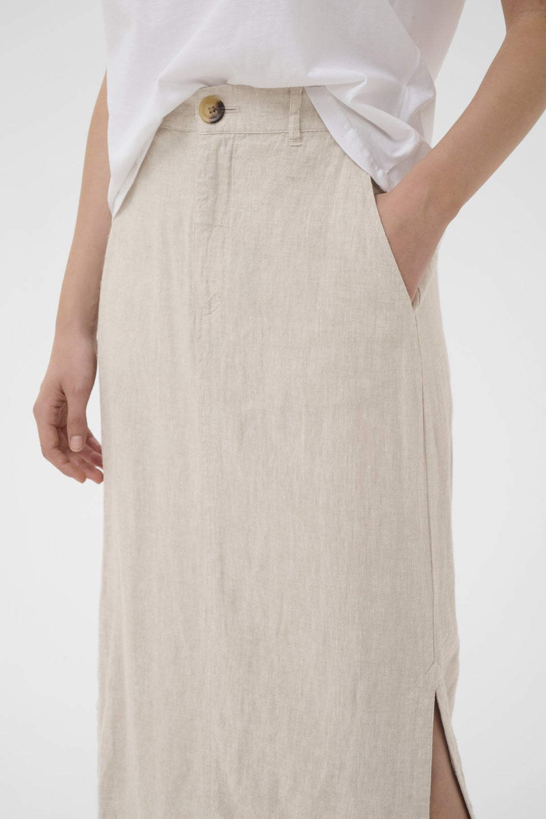 Rimoneiw Skirt Ecru | Skjørt | Smuk