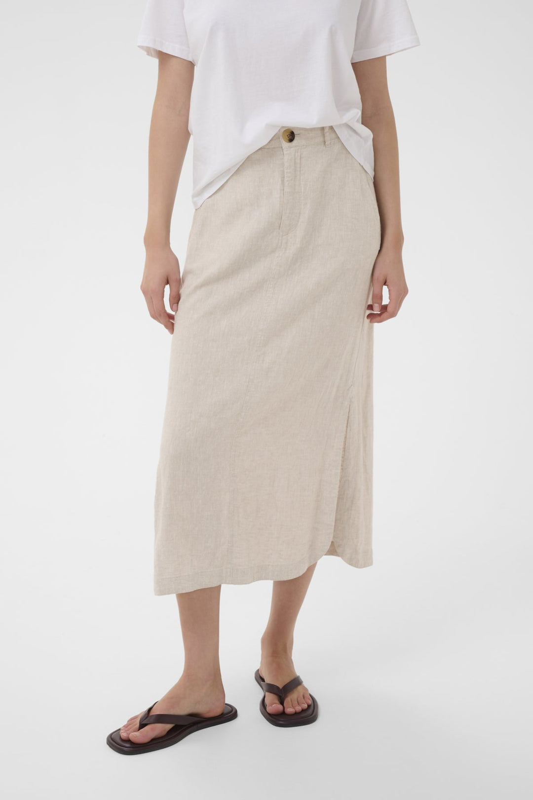 Rimoneiw Skirt Ecru | Skjørt | Smuk