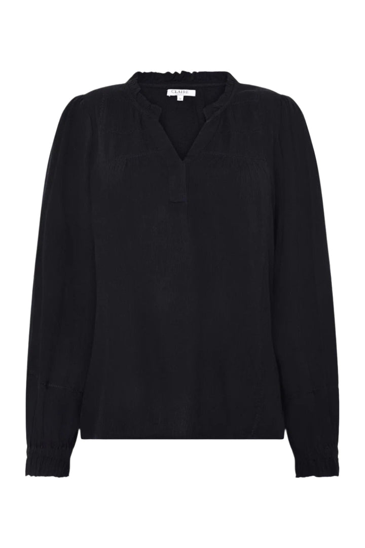 Rine Shirt Dark Navy | Skjorter og bluser | Smuk - Dameklær på nett