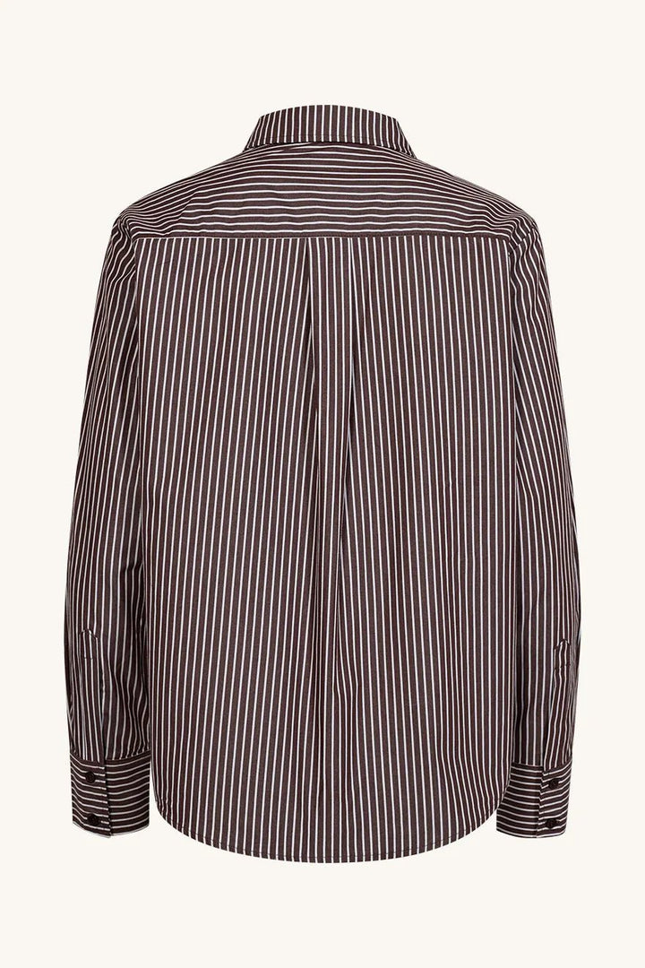 Rinnah Shirt Chocolate | Skjorter og bluser | Smuk
