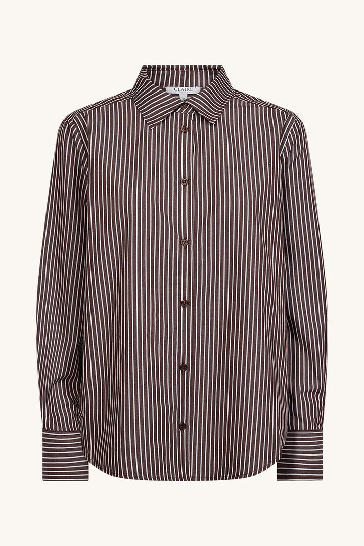 Rinnah Shirt Chocolate | Skjorter og bluser | Smuk