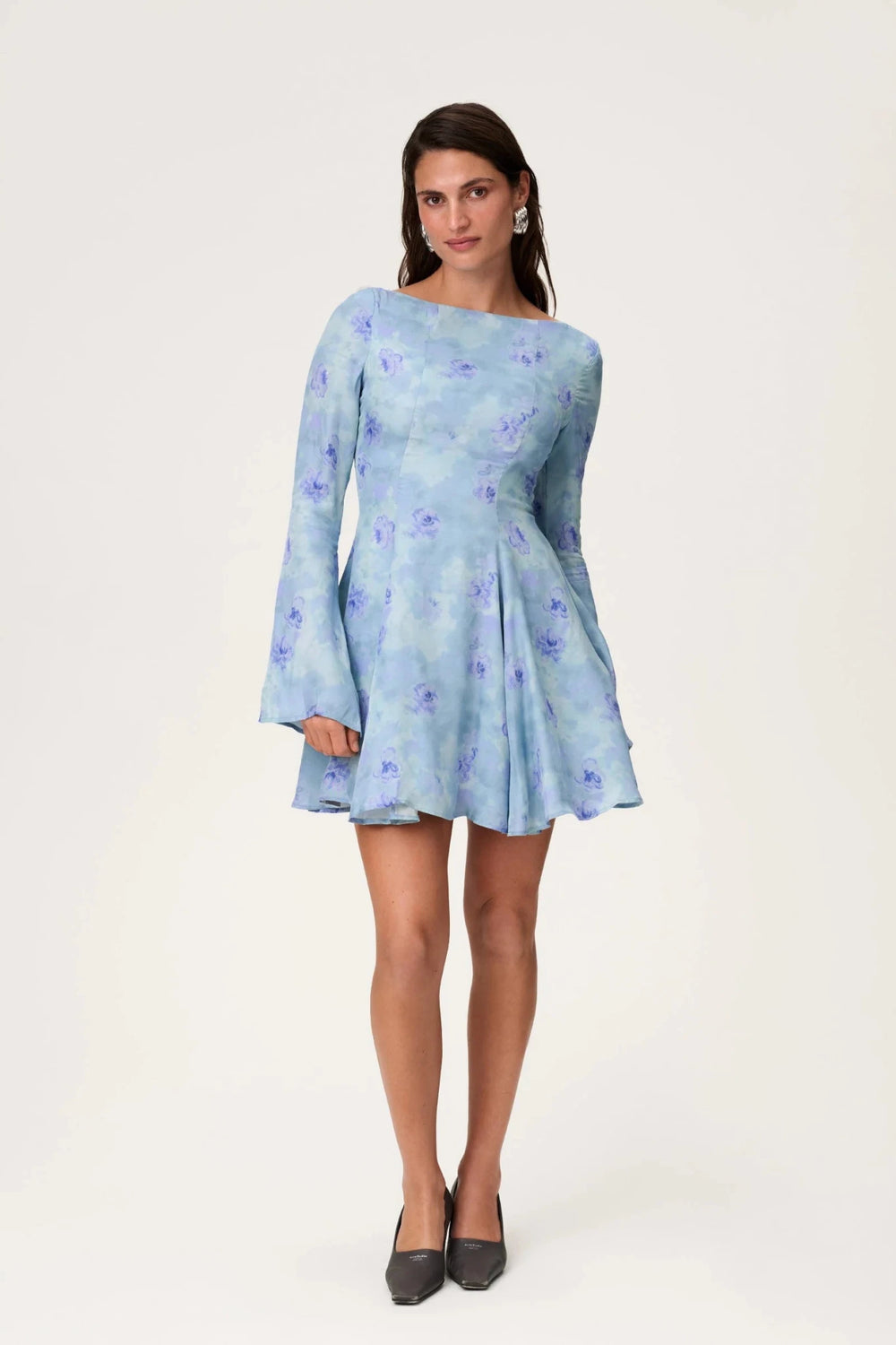 Riom Dress Pale Blue | Kjoler | Smuk