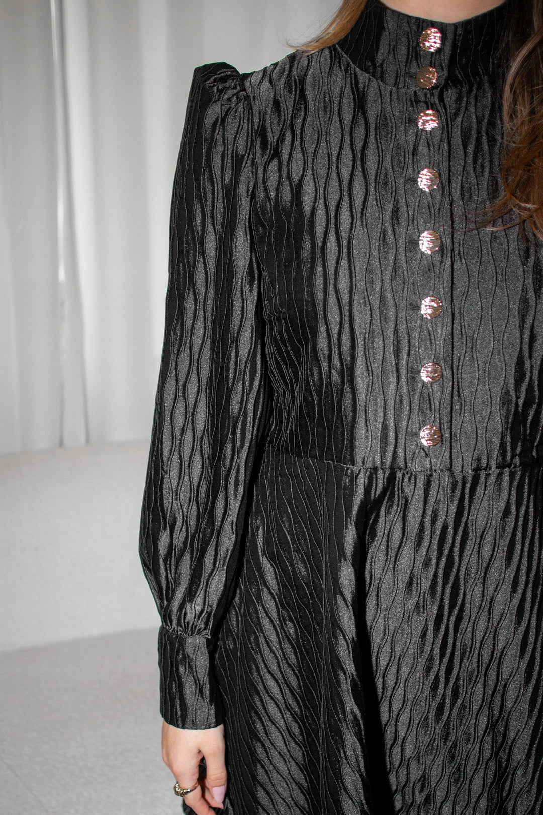 Ripple Ls Dress Black | Kjoler | Smuk