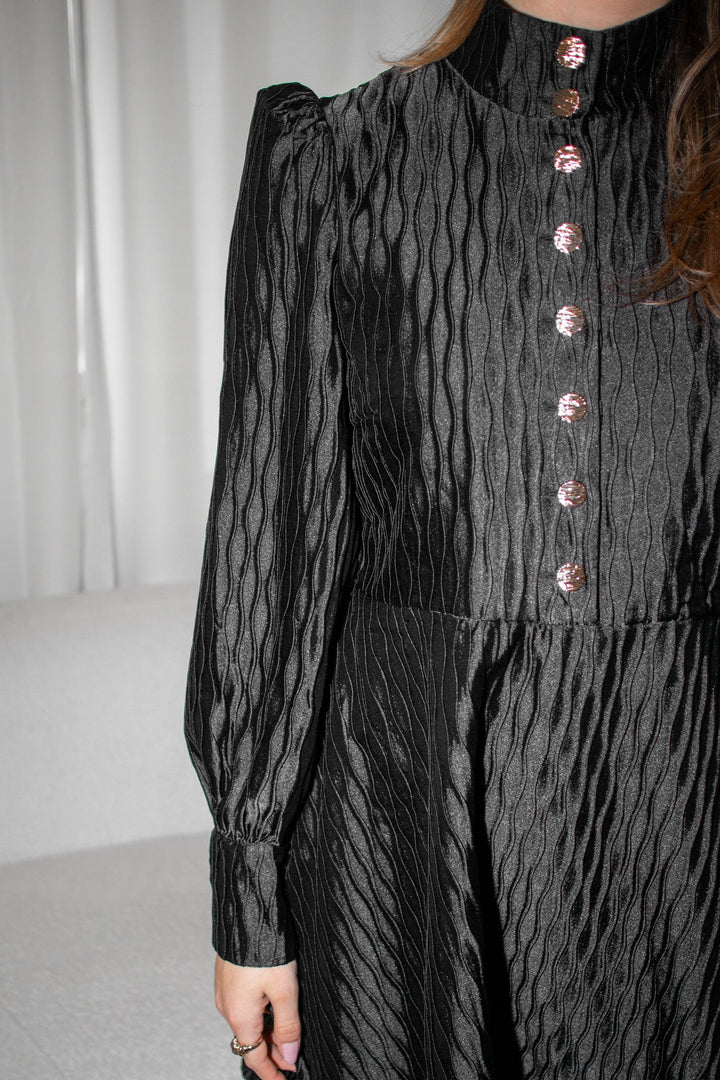 Ripple Ls Dress Black | Kjoler | Smuk