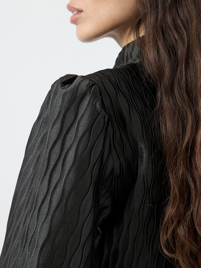 Ripple Ls Shirt Black | Skjorter og bluser | Smuk - Dameklær på nett