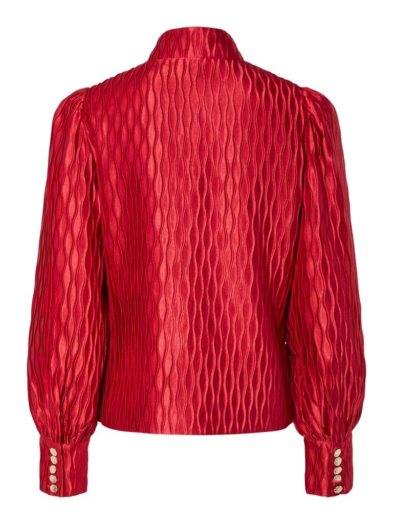 Ripple Ls Shirt Jester Red | Skjorter og bluser | Smuk - Dameklær på nett