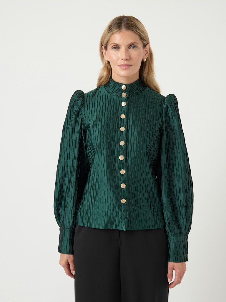 Ripple Ls Shirt Ponderosa Pine | Skjorter og bluser | Smuk - Dameklær på nett