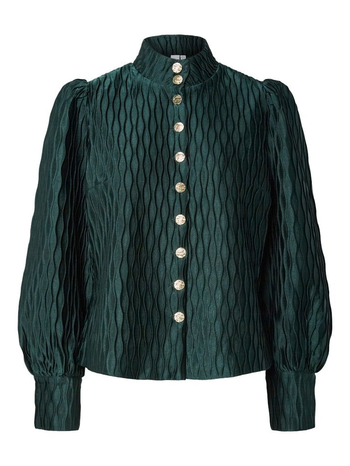 Ripple Ls Shirt Ponderosa Pine | Skjorter og bluser | Smuk - Dameklær på nett