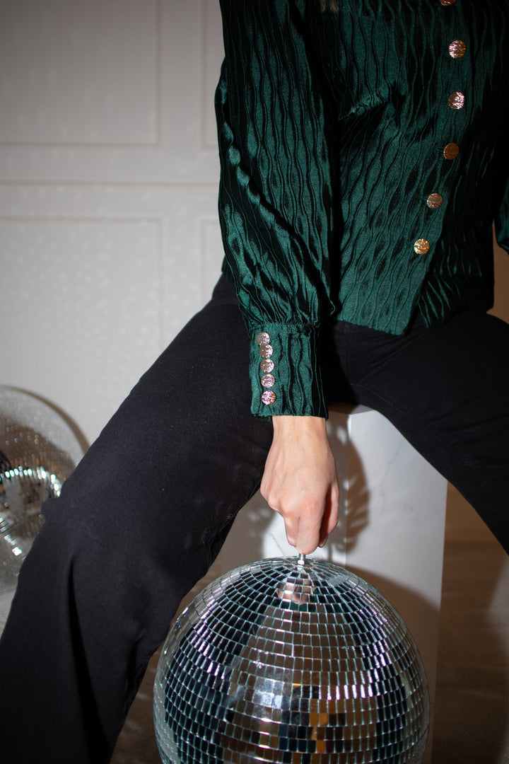 Ripple Ls Shirt Ponderosa Pine | Skjorter og bluser | Smuk - Dameklær på nett