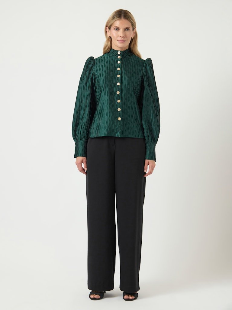 Ripple Ls Shirt Ponderosa Pine | Skjorter og bluser | Smuk - Dameklær på nett