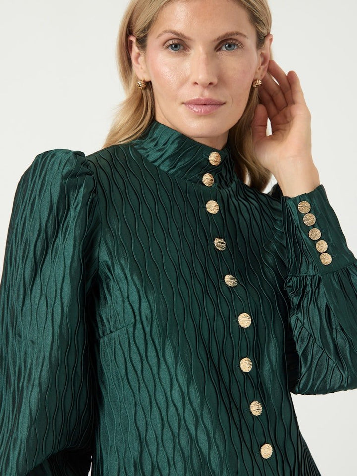 Ripple Ls Shirt Ponderosa Pine | Skjorter og bluser | Smuk - Dameklær på nett