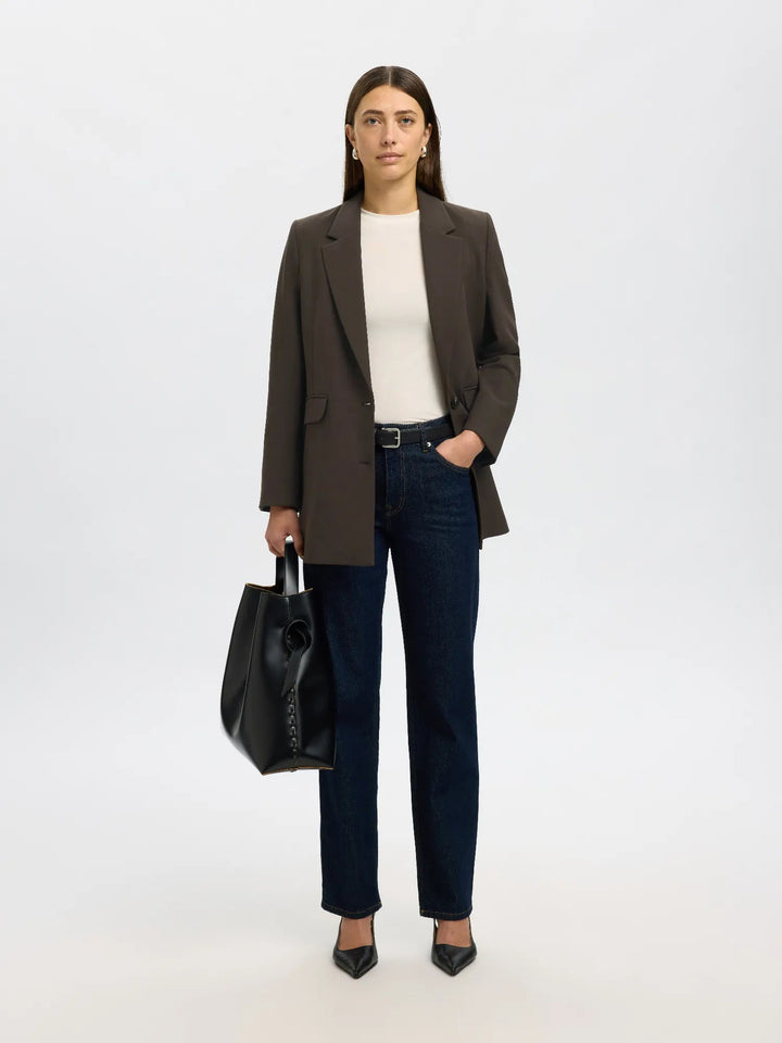 Rita Ls Relaxed Blazer Mel Delicioso Melange | Blazer | Smuk