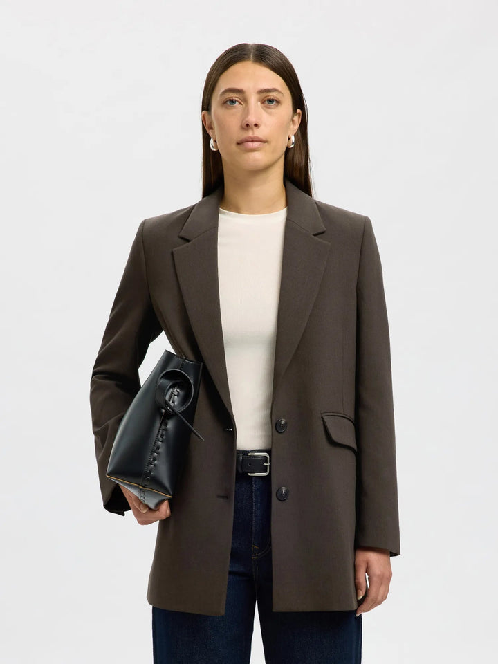 Rita Ls Relaxed Blazer Mel Delicioso Melange | Blazer | Smuk