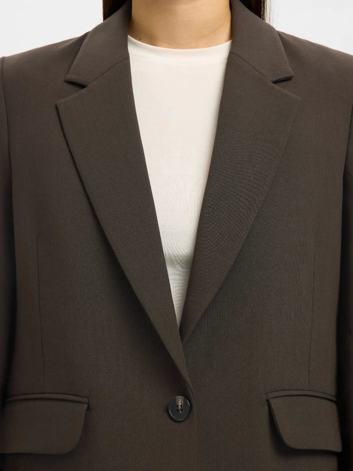 Rita Ls Relaxed Blazer Mel Delicioso Melange | Blazer | Smuk