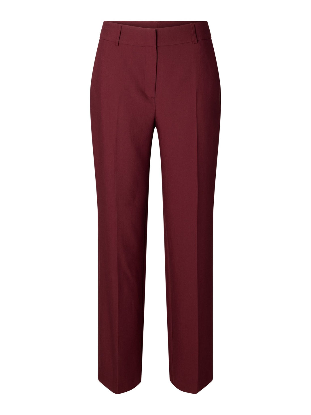 Rita Mw Wide Pant Mel Tawny Port Melange | Bukser | Smuk