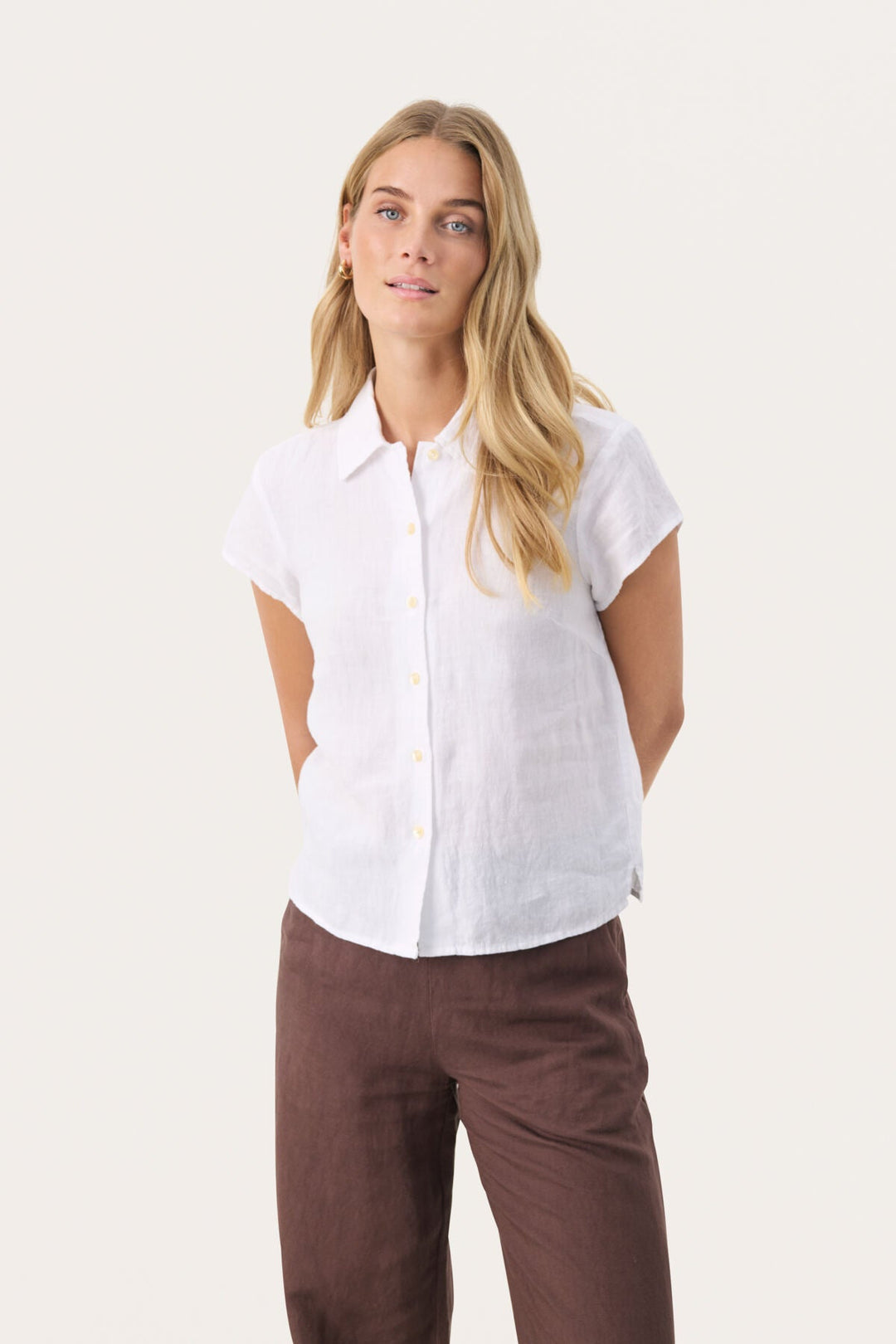 Rittepw Shirt Bright White | Skjorter og bluser | Smuk - Dameklær på nett