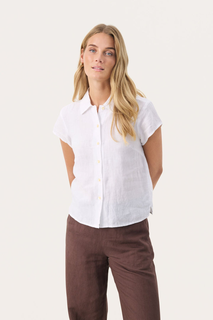 Rittepw Shirt Bright White | Skjorter og bluser | Smuk - Dameklær på nett