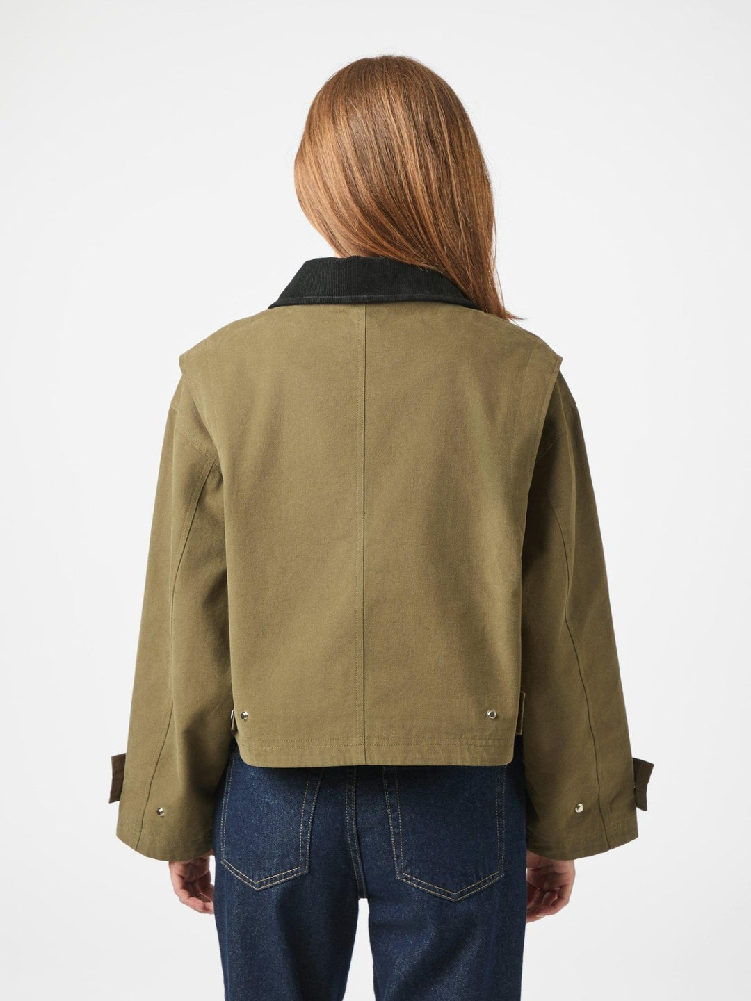 Rivera Canvas Boxy Jacket Army | Yttertøy | Smuk - Dameklær på nett