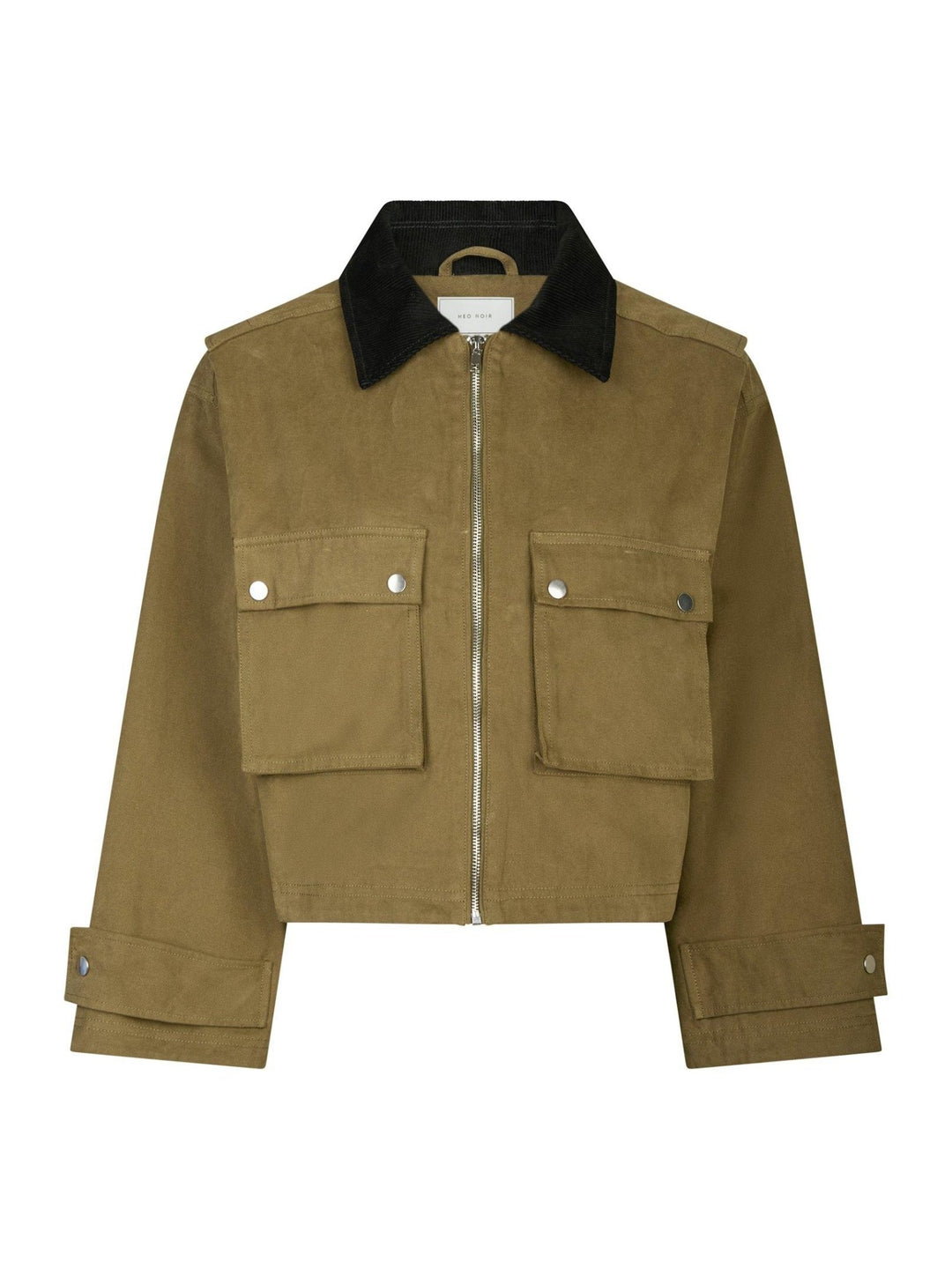 Rivera Canvas Boxy Jacket Army | Yttertøy | Smuk - Dameklær på nett