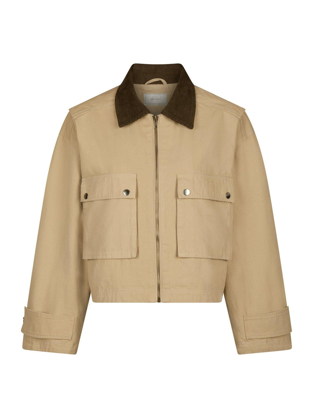 Rivera Canvas Boxy Jacket Sand | Yttertøy | Smuk - Dameklær på nett