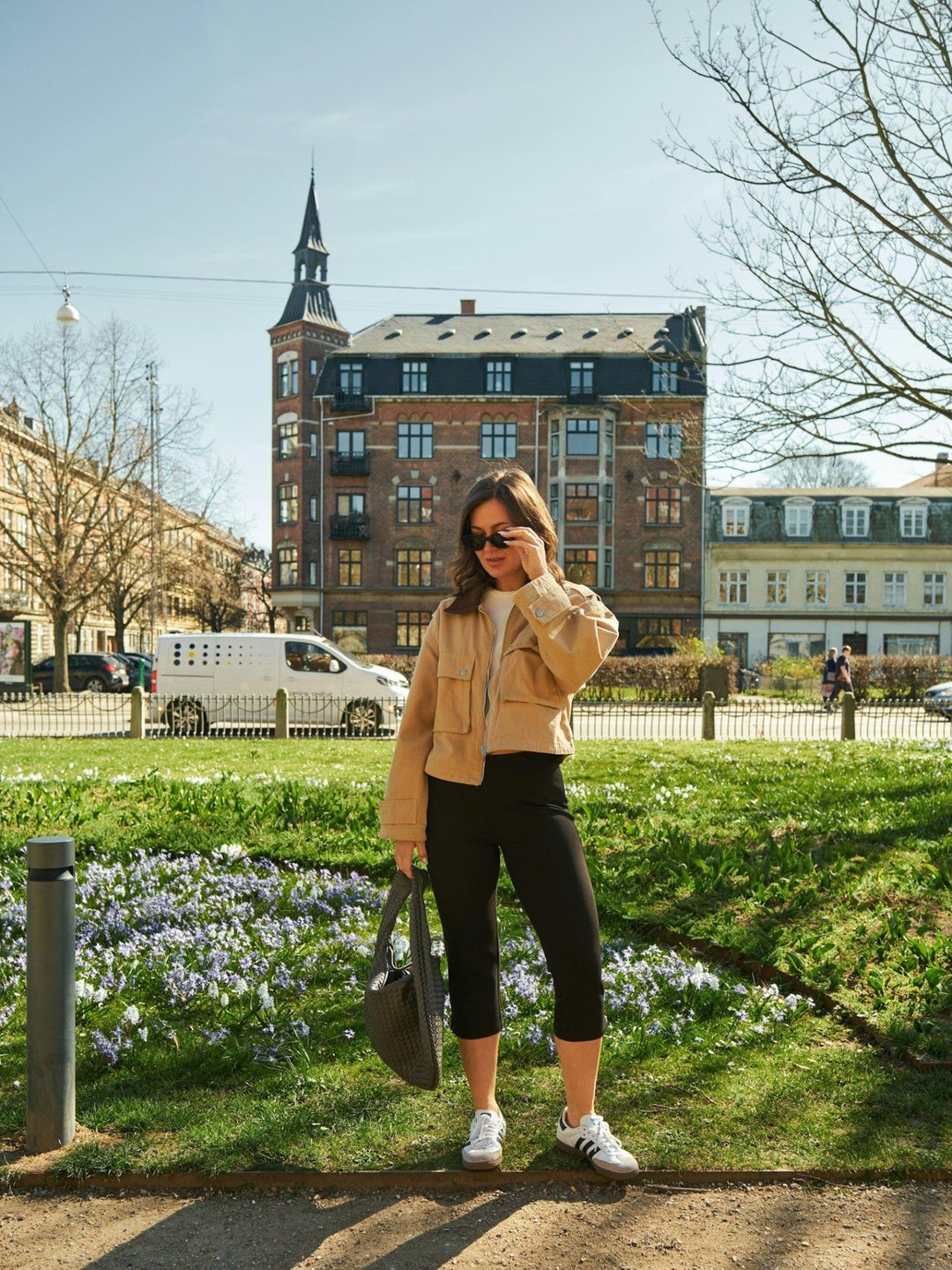 Rivera Canvas Boxy Jacket Sand | Yttertøy | Smuk - Dameklær på nett