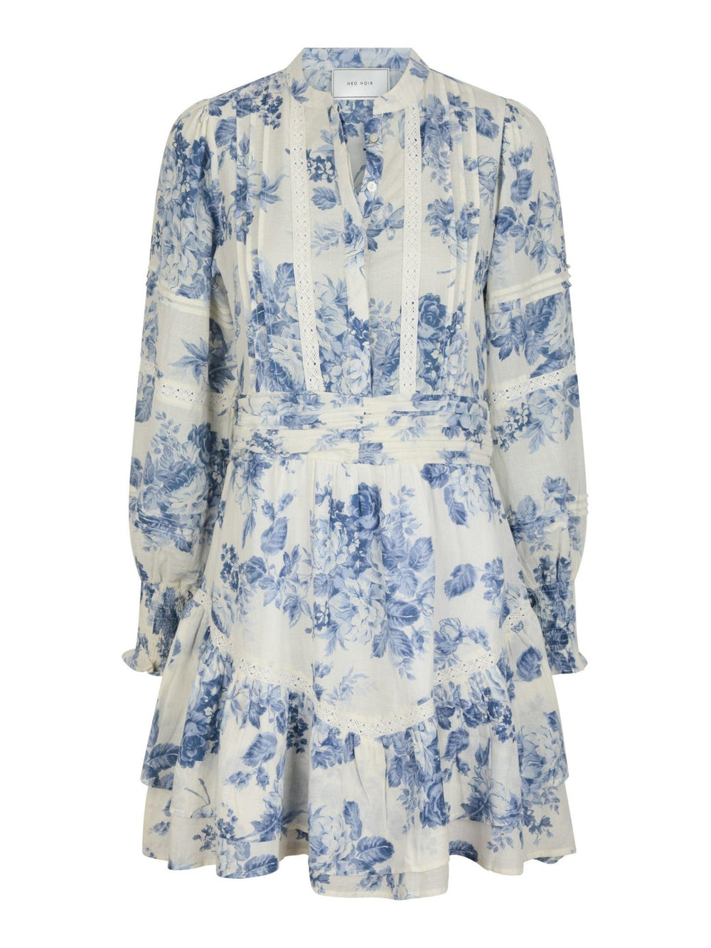 Roberta Flower Flow Dress Light Blue | Kjoler | Smuk - Dameklær på nett