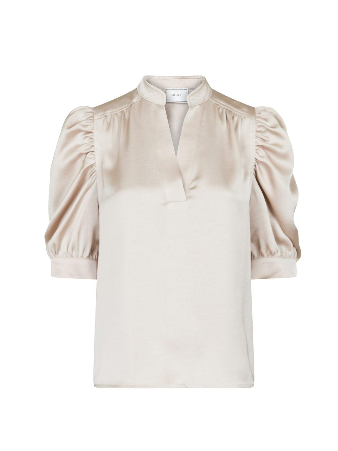 Roella Heavy Sateen Blouse Champagne | Skjorter og bluser | Smuk
