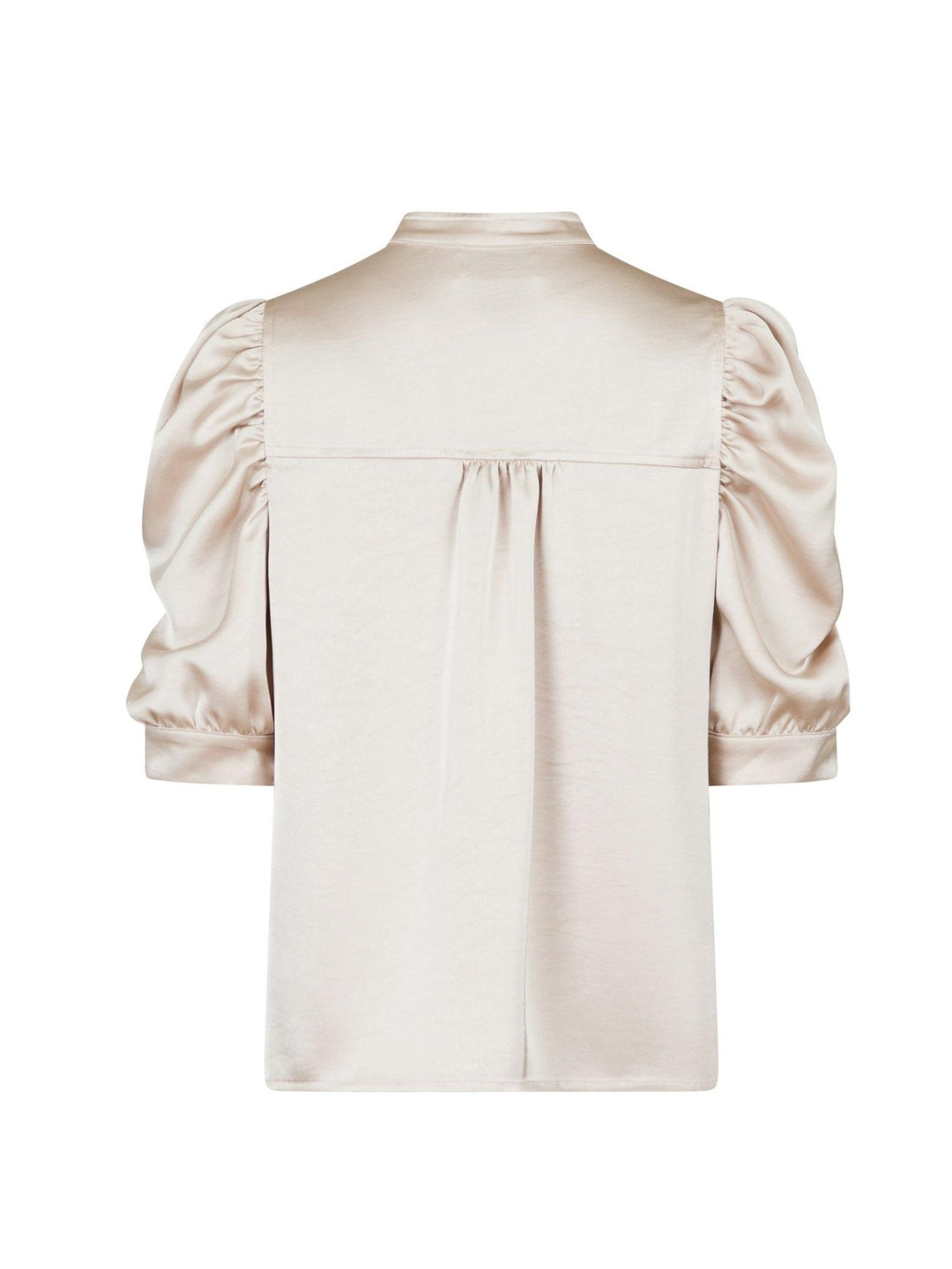 Roella Heavy Sateen Blouse Champagne | Skjorter og bluser | Smuk