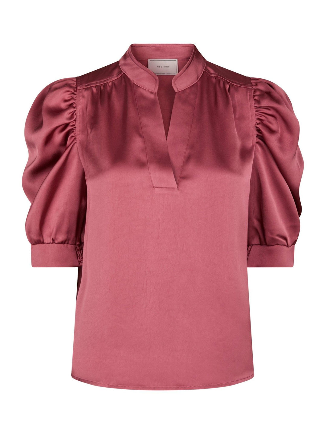 Roella Heavy Sateen Blouse Cherry Pink | Skjorter og bluser | Smuk