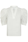 Roella Poplin Blouse White