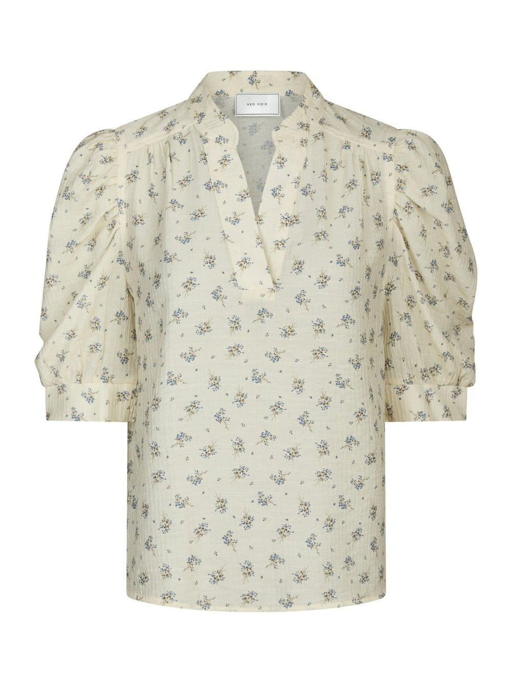 Roella Soft Fleur Blouse Creme | Skjorter og bluser | Smuk - Dameklær på nett