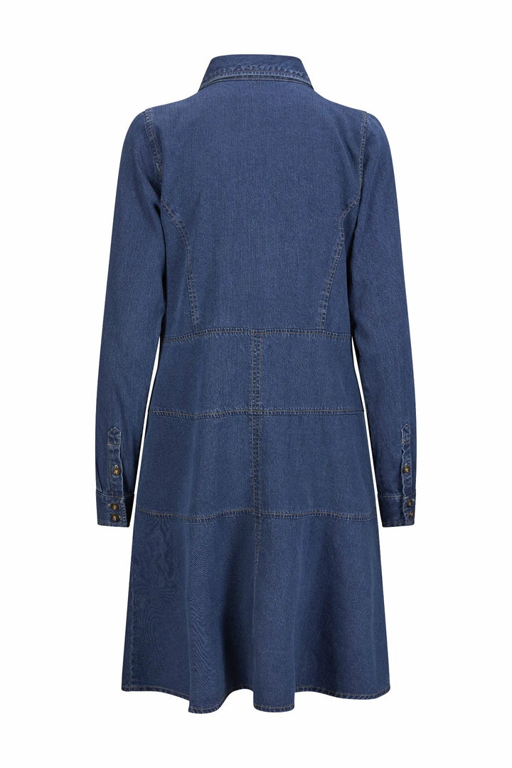 Roma Dress Dk. Blue | Kjoler | Smuk