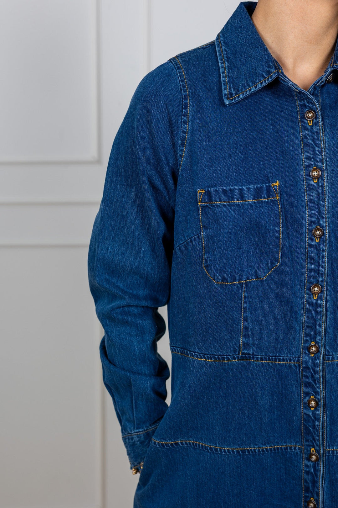 Roma Dress Dk. Blue | Kjoler | Smuk