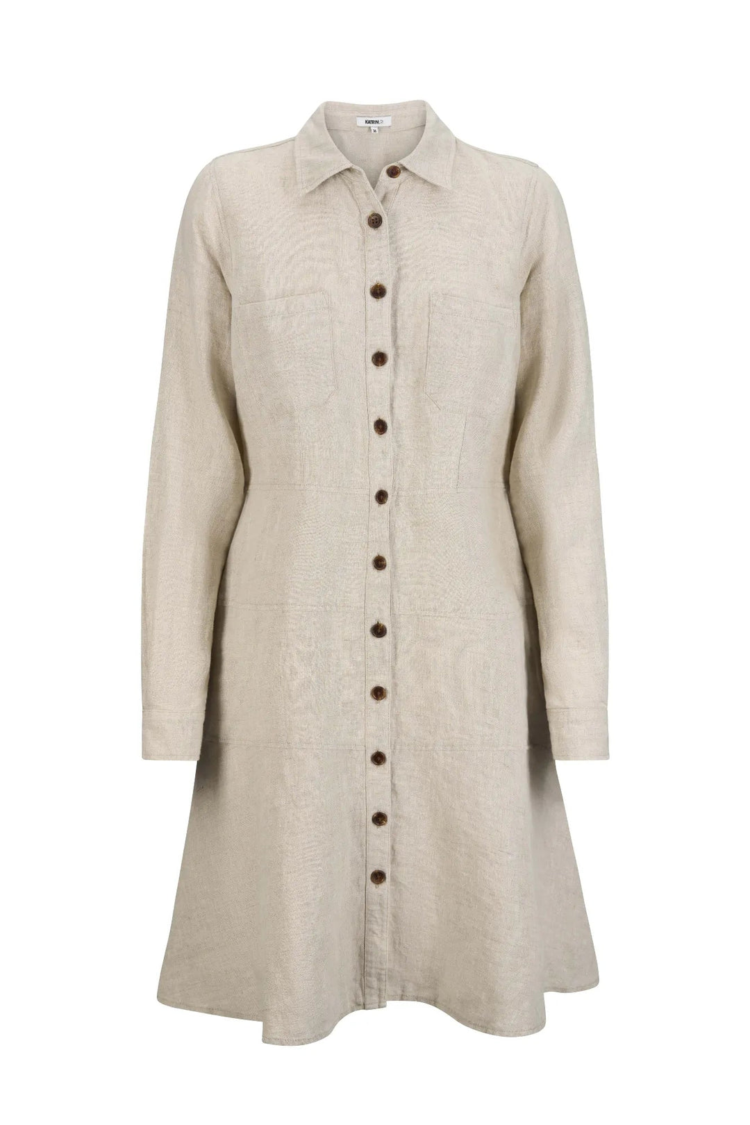 Roma Linen Dress Natural Linen | Kjoler | Smuk