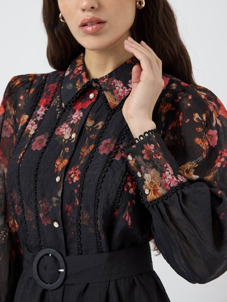 Romantica Ls Long Dress Black Romantica | Kjoler | Smuk - Dameklær på nett