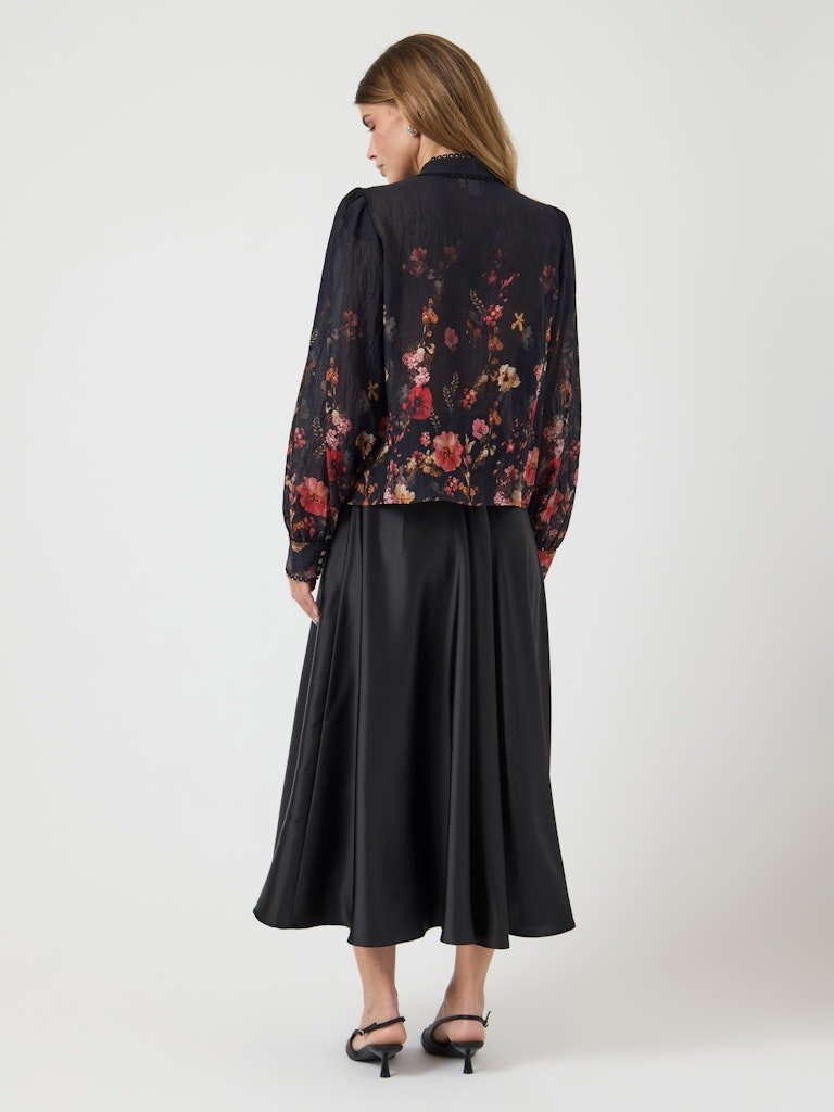 Romantica Ls Shirt Black Romantica | Skjorter og bluser | Smuk - Dameklær på nett