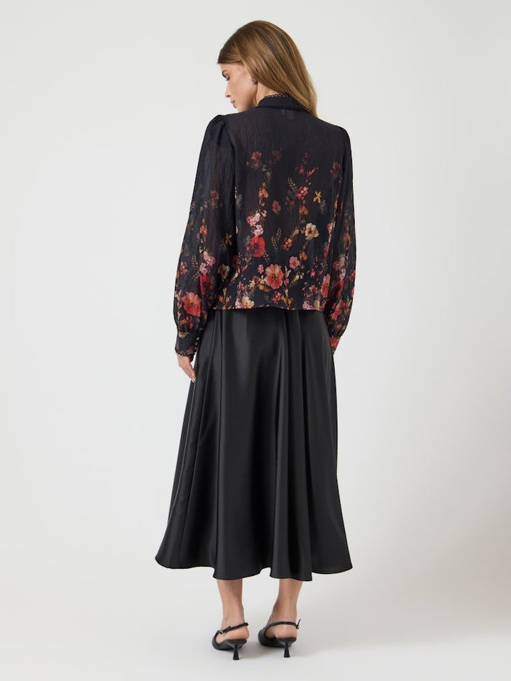 Romantica Ls Shirt Black Romantica | Skjorter og bluser | Smuk - Dameklær på nett